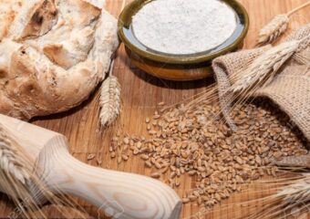 farine biologique et banneton