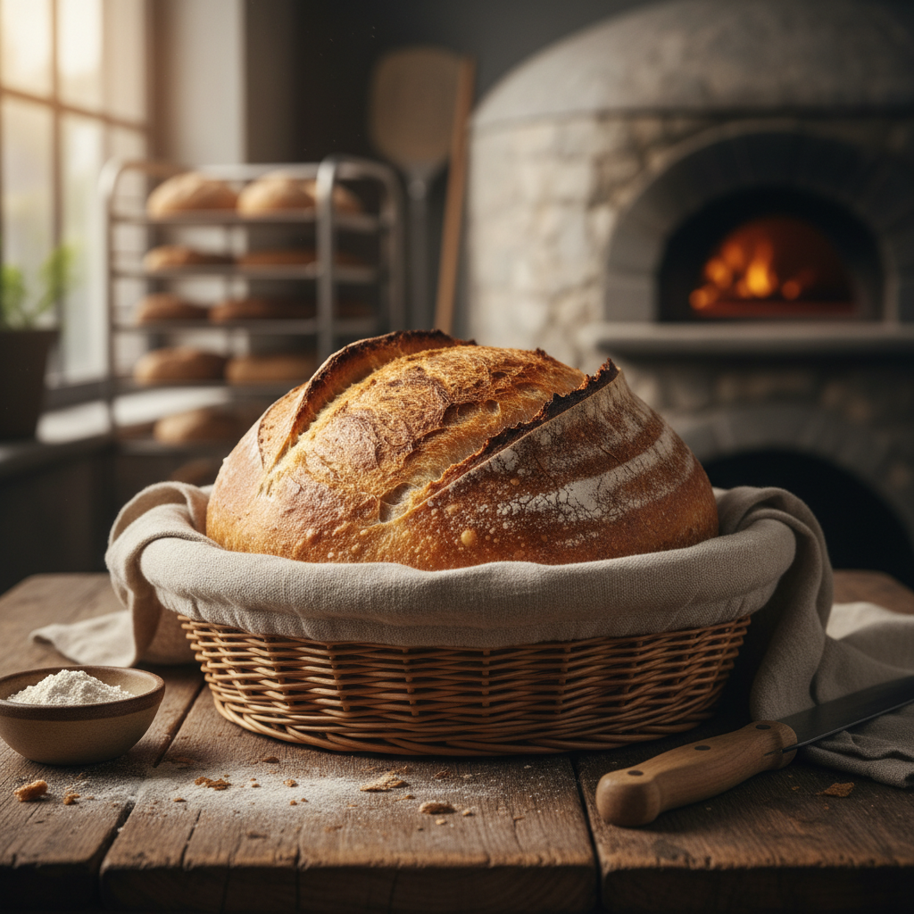 Comment préparer un délicieux pain au levain traditionnel avec du levain de blé dur Benenton ?