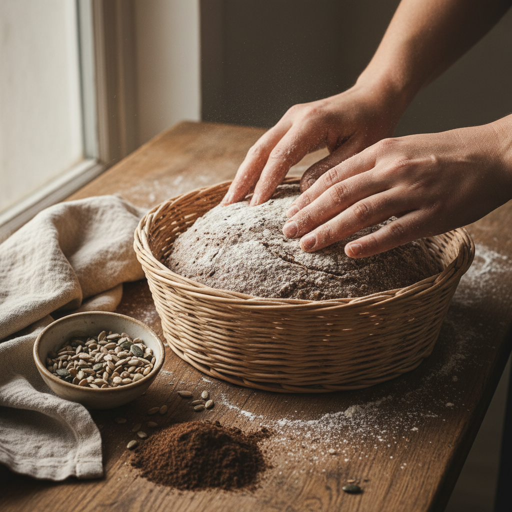Comment préparer un délicieux pain de seigle avec un banneton ?