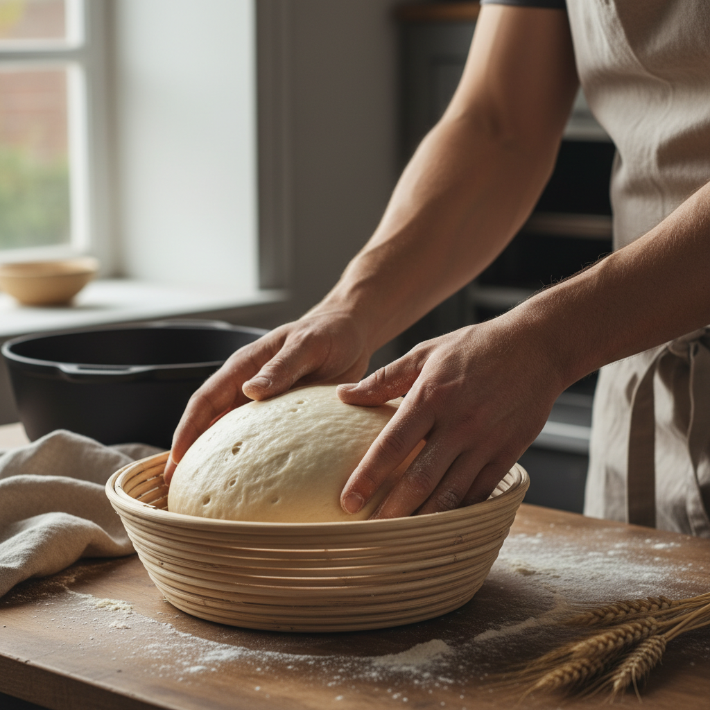 Comment préparer un pain de mie avec un banneton ?