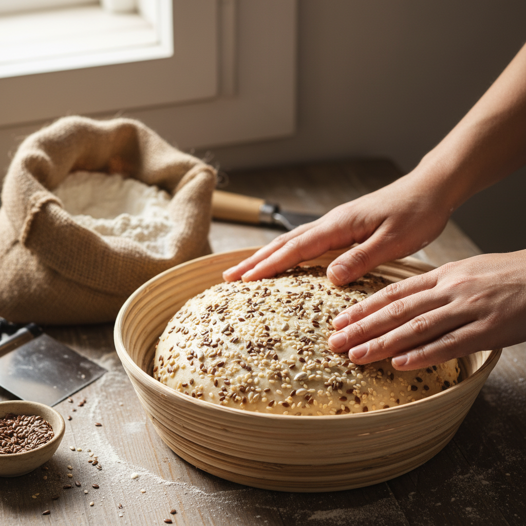 découvrez comment réussir la recette du pain aux graines en utilisant un banneton pour une mie parfaite et une croûte croustillante. suivez nos étapes simples et astuces de boulanger.