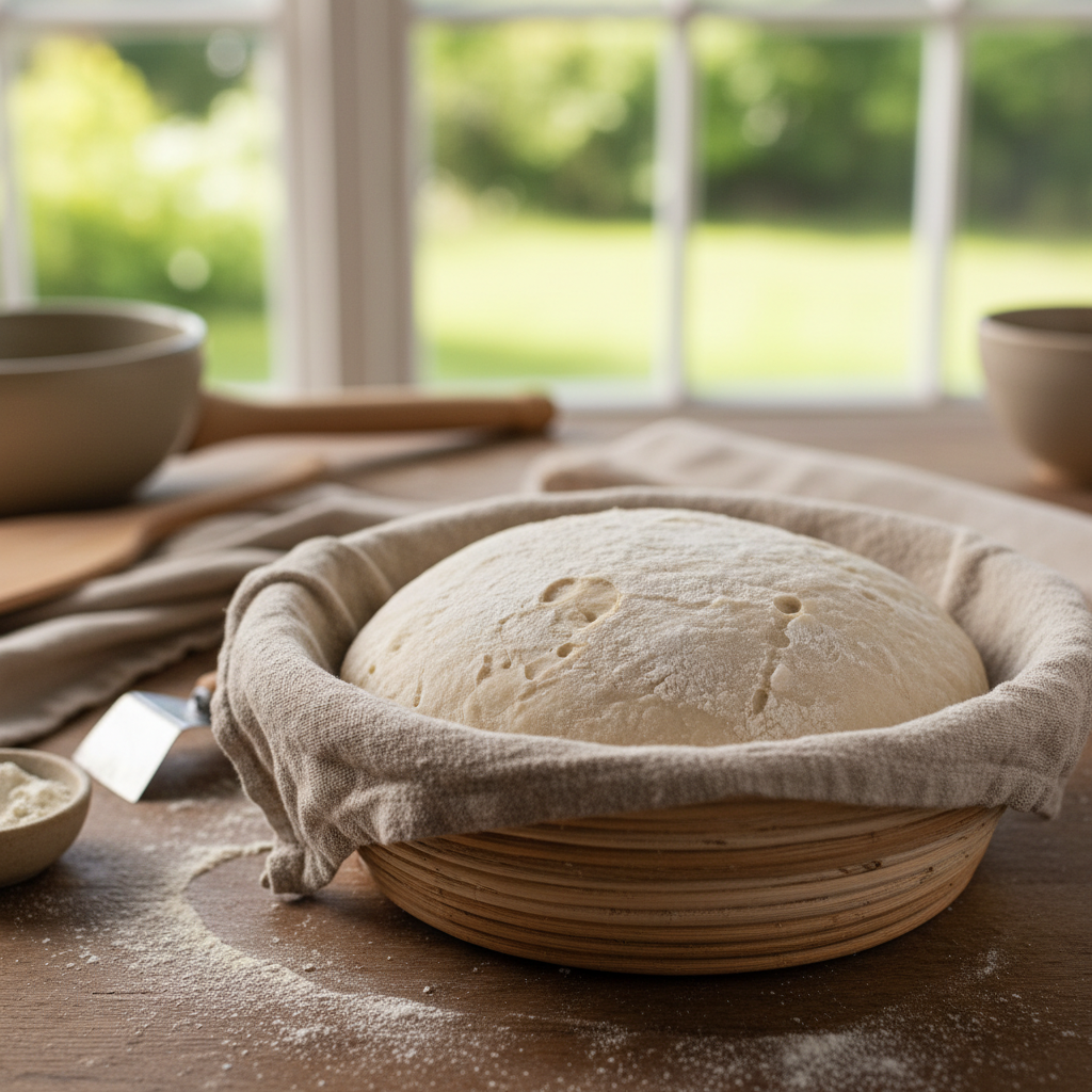 Comment réussir la technique et la recette du pain rond avec un banneton ?