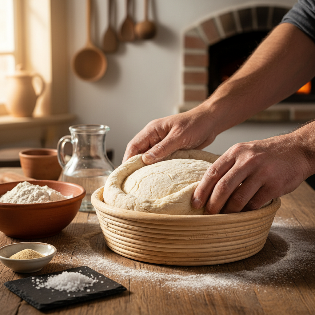 découvrez comment réussir la technique et la recette du pain rond avec un banneton pour un pain parfaitement cuit, à la croûte croustillante et à la mie moelleuse.