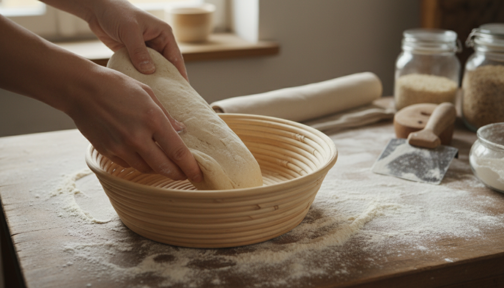 découvrez pourquoi utiliser un banneton est essentiel pour réussir le façonnage de votre baguette et obtenir une mie aérée et une croûte parfaite.