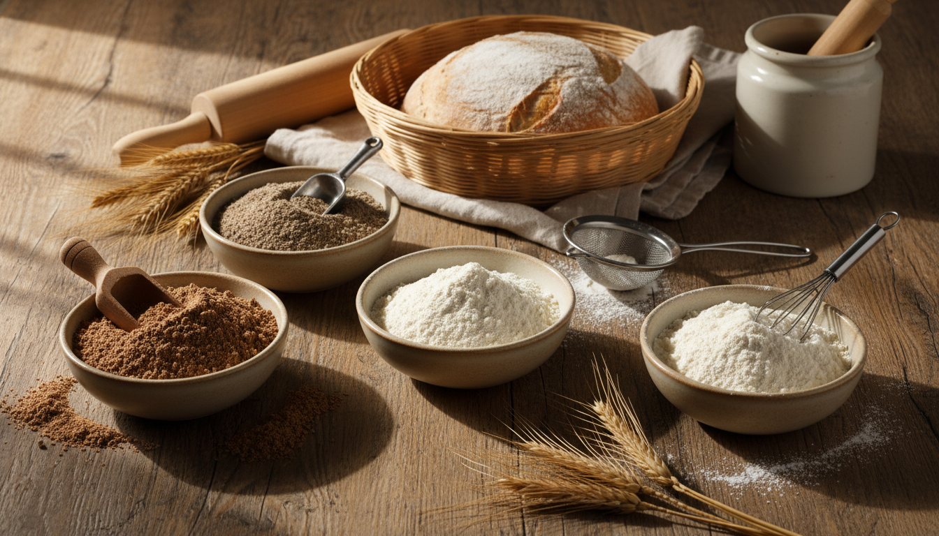 Quelles farines choisir pour réussir la cuisson au banneton ?